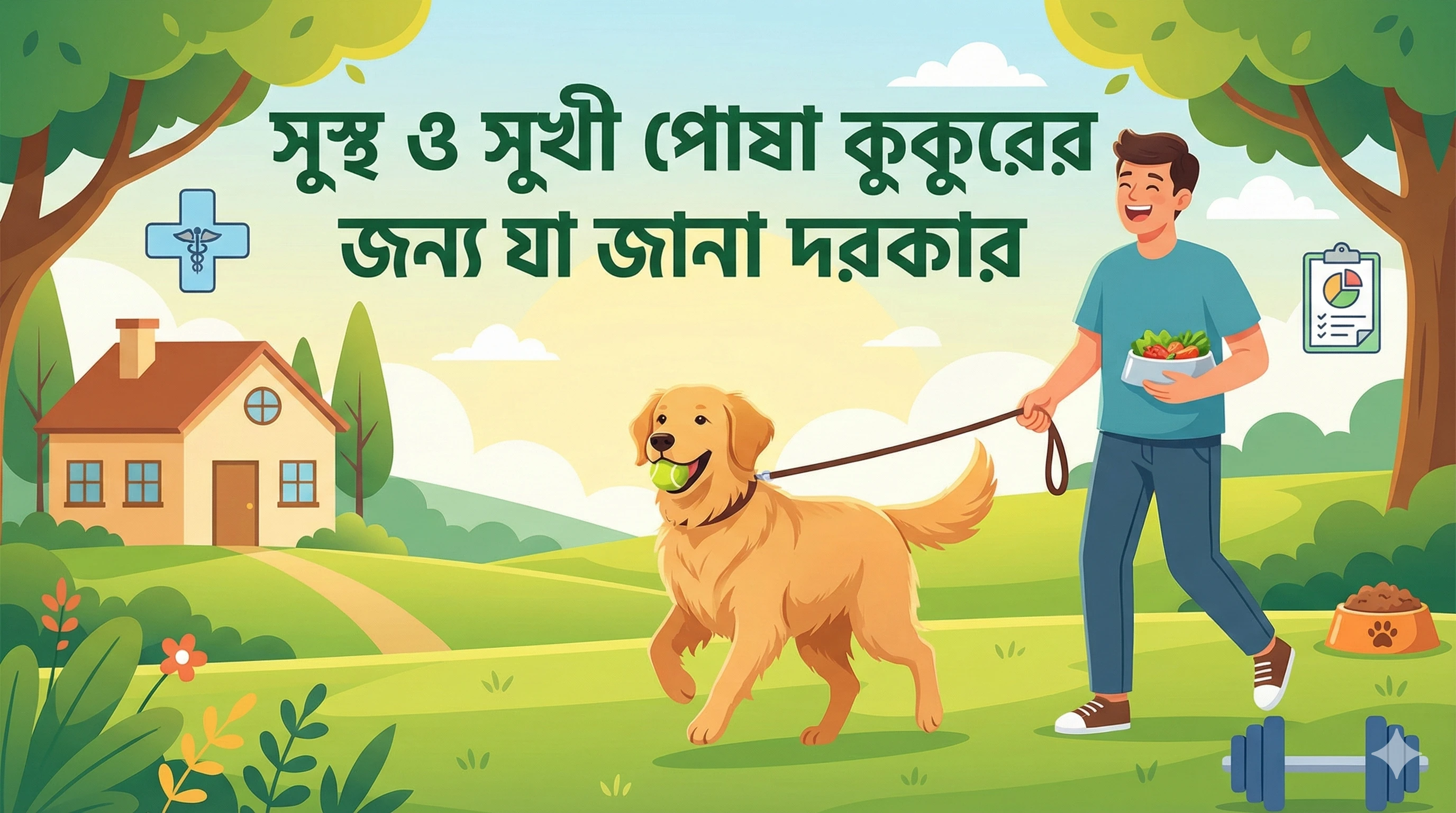 সুস্থ ও সুখী পোষা কুকুরের জন্য যা জানা দরকার: একটি পূর্ণাঙ্গ নির্দেশিকা